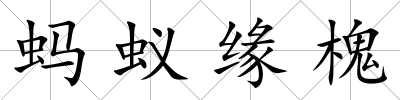 螞蟻緣槐