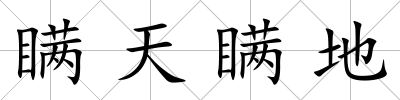 瞞天瞞地