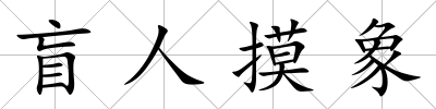 盲人摸象