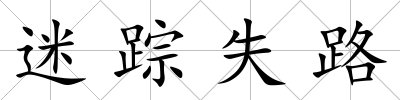 迷蹤失路