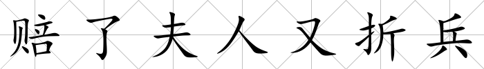 賠了夫人又折兵