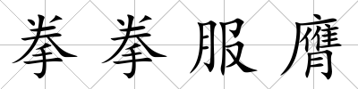 拳拳服膺
