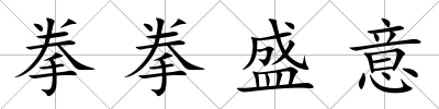 拳拳盛意