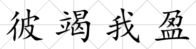 彼竭我盈