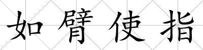 如臂使指