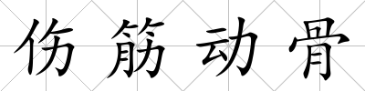 傷筋動骨