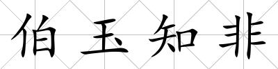伯玉知非