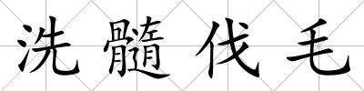 洗髓伐毛