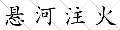 懸河注火