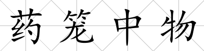 藥籠中物