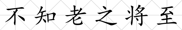 不知老之將至