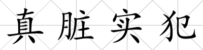 真臟實犯