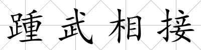 踵武相接