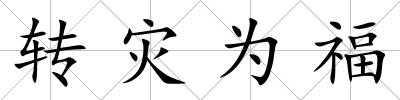 轉(zhuǎn)災(zāi)為福