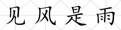 見風是雨