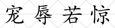 寵辱若驚