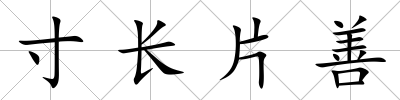寸長片善