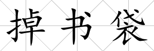 掉書袋