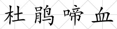 杜鵑啼血