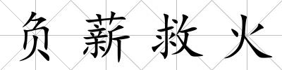 負薪救火