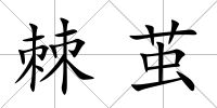 棘繭