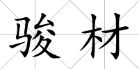 駿材