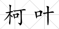 柯葉