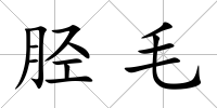 脛毛