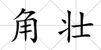 角壯