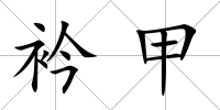 衿甲