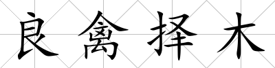 良禽擇木