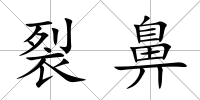 裂鼻