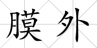 膜外