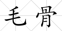 毛骨