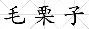 毛栗子