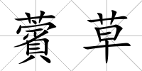 薲草