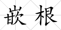 嵌根