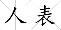 人表