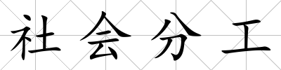 社會分工