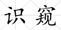 識窺