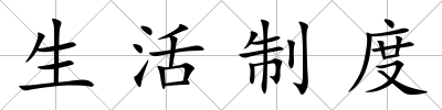 生活制度