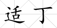 適丁
