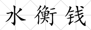 水衡錢