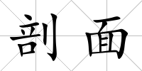 剖面
