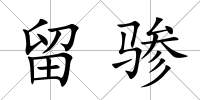留驂