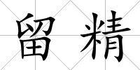 留精