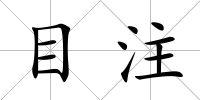 目注