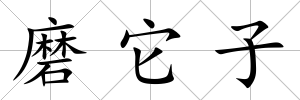 磨它子