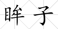 眸子
