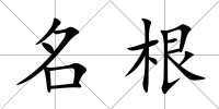 名根